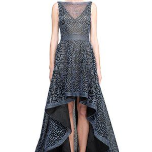 SERAPHINA HIGH-LOW GOWN AUK16668L-SASBK